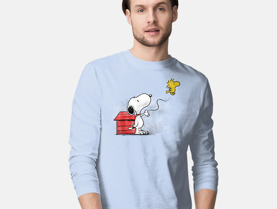 Dog With Bird