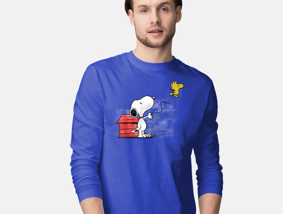 Dog With Bird