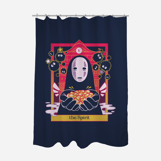 The Spirit-none polyester shower curtain-yumie