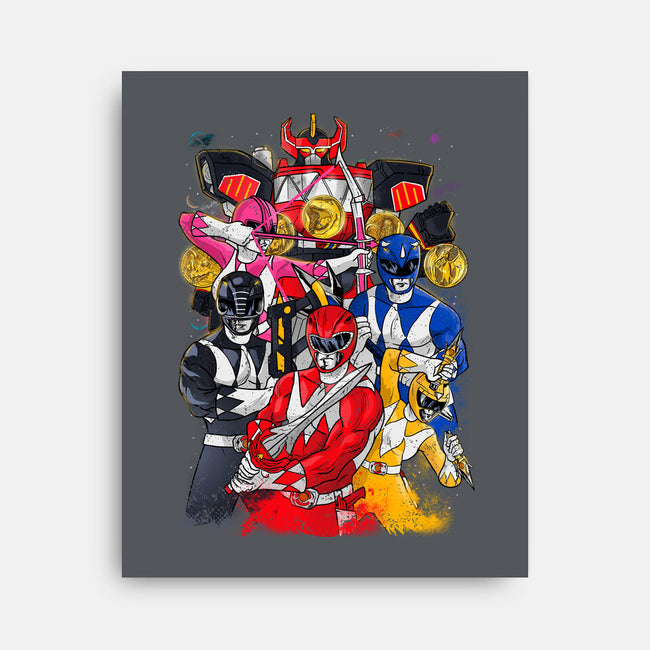 Galatian Warriors-none stretched canvas-Conjura Geek