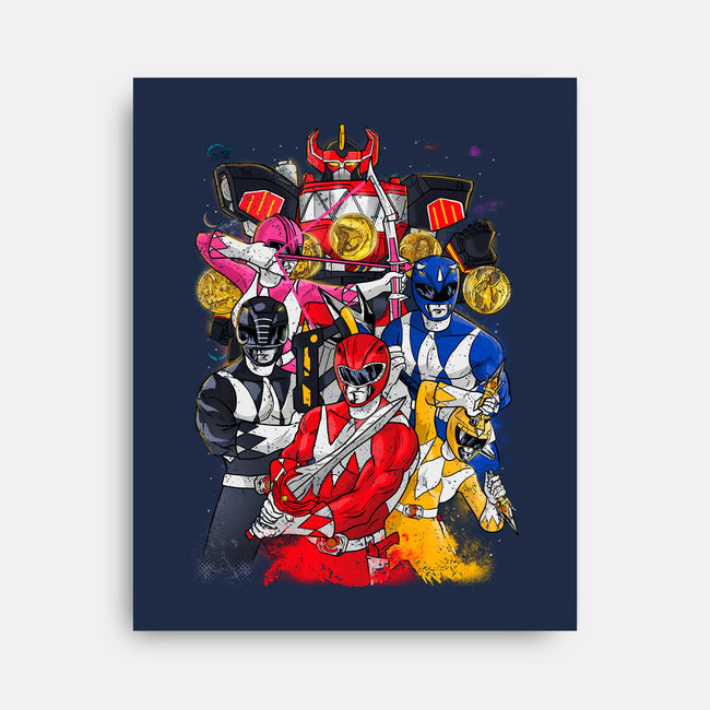 Galatian Warriors-none stretched canvas-Conjura Geek