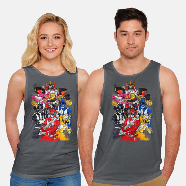 Galatian Warriors-unisex basic tank-Conjura Geek