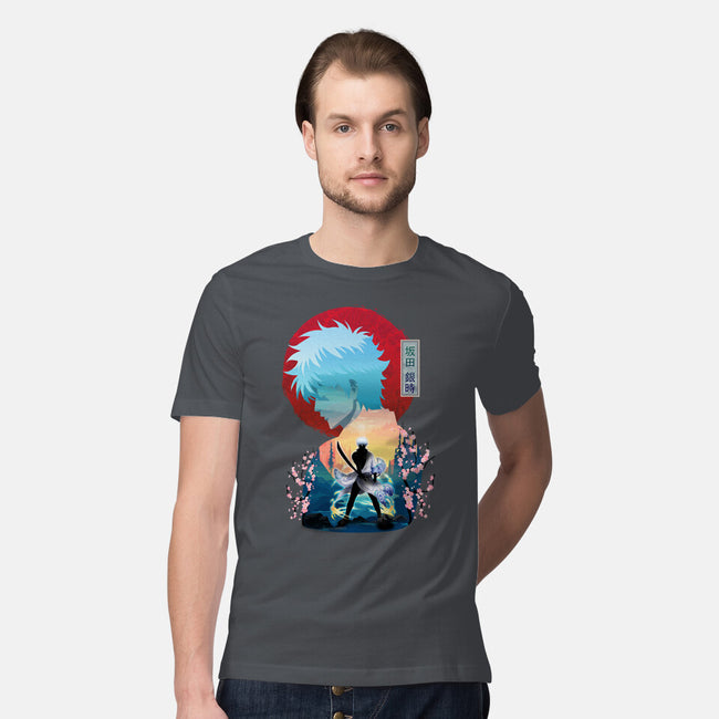 Sakata Gintoki-mens premium tee-sacca