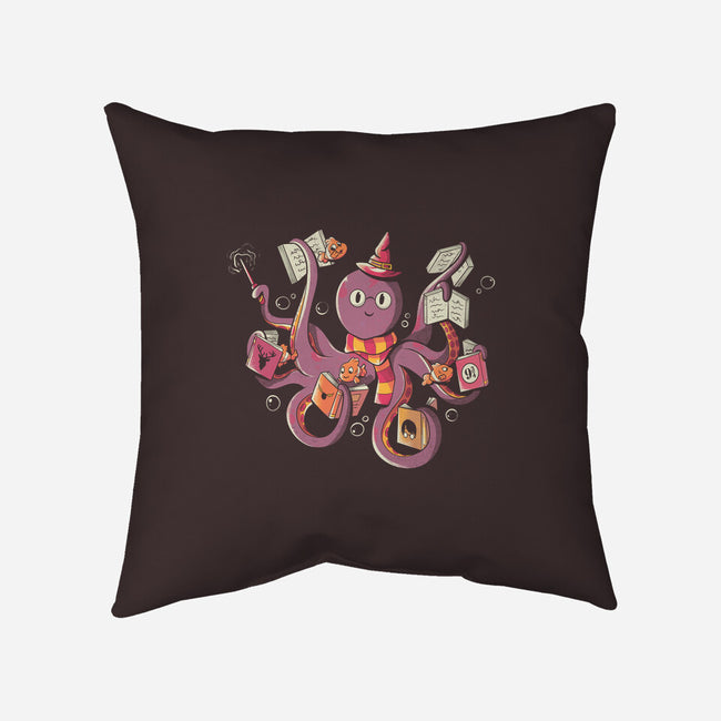 Magic Octopus-none removable cover throw pillow-tobefonseca