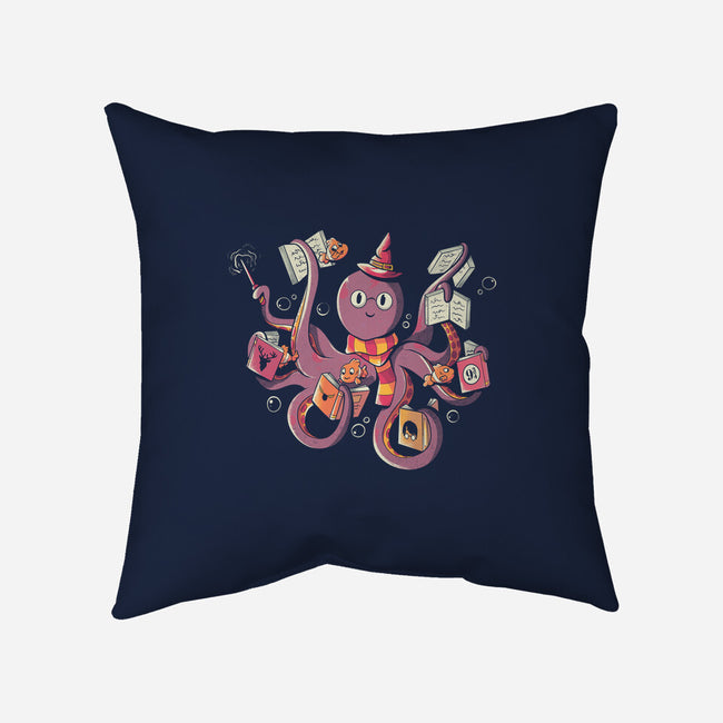 Magic Octopus-none removable cover throw pillow-tobefonseca