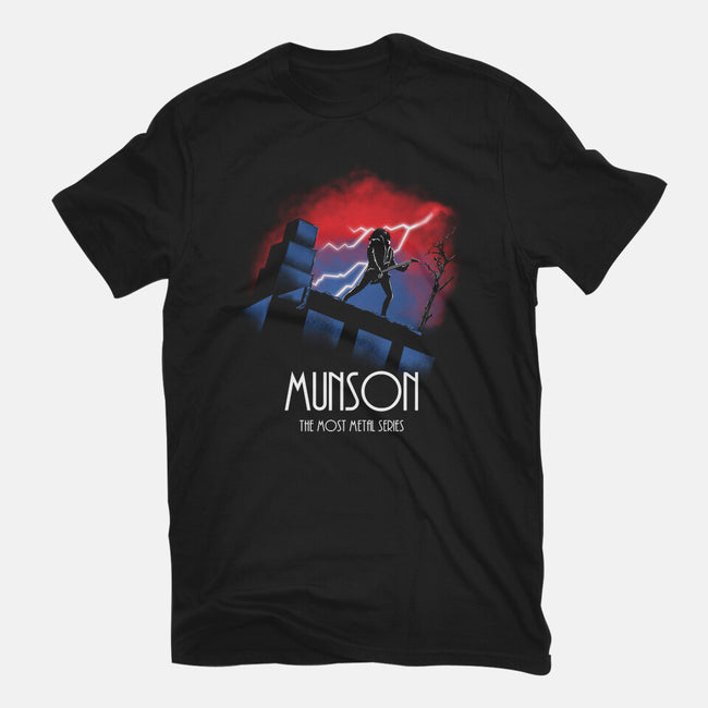 Munson The Most Metal Series-mens heavyweight tee-Wookie Mike