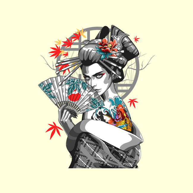 Irezumi II Geisha-none glossy sticker-heydale