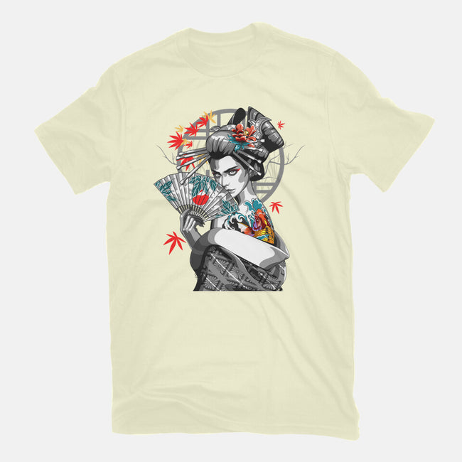 Irezumi II Geisha-mens premium tee-heydale