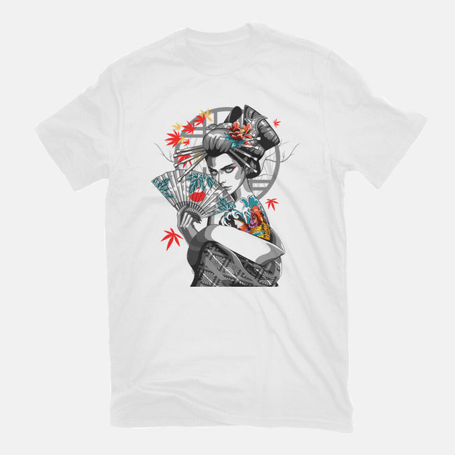Irezumi II Geisha-womens basic tee-heydale