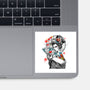 Irezumi II Geisha-none glossy sticker-heydale