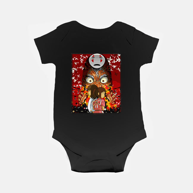 Spirited Couple-baby basic onesie-Hova