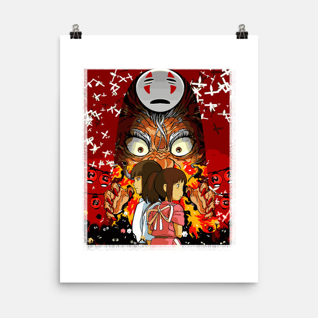 Spirited Couple-none matte poster-Hova