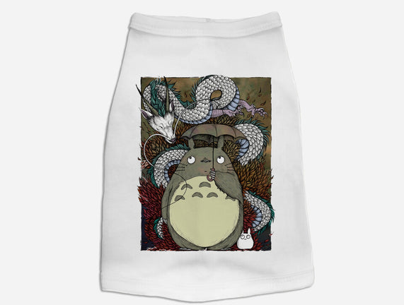 Dragon And God Of Forest