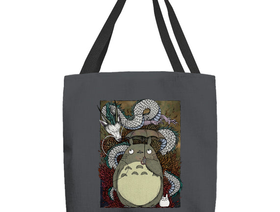 Dragon And God Of Forest