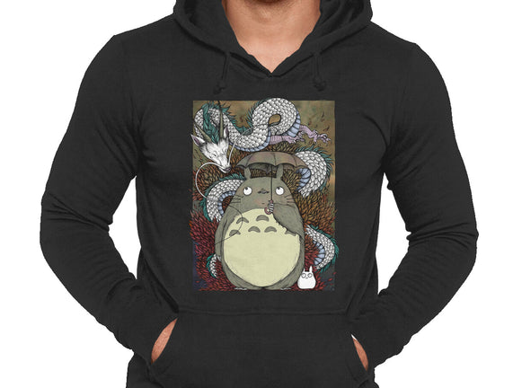 Dragon And God Of Forest