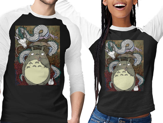 Dragon And God Of Forest