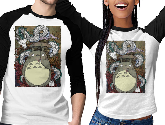 Dragon And God Of Forest