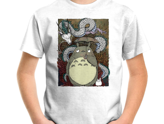 Dragon And God Of Forest