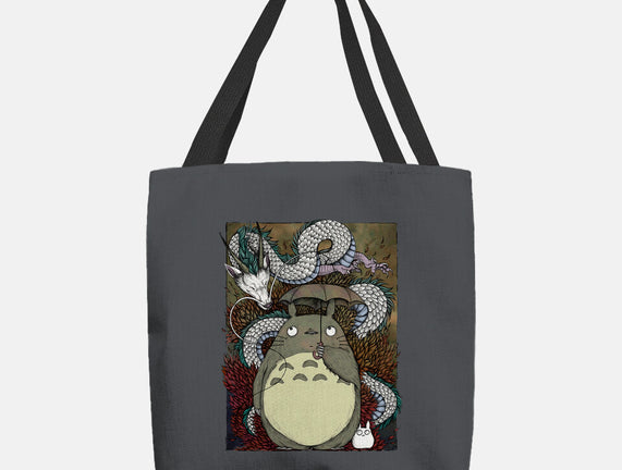 Dragon And God Of Forest
