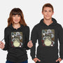 Dragon And God Of Forest-unisex pullover sweatshirt-Bellades