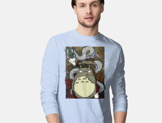 Dragon And God Of Forest
