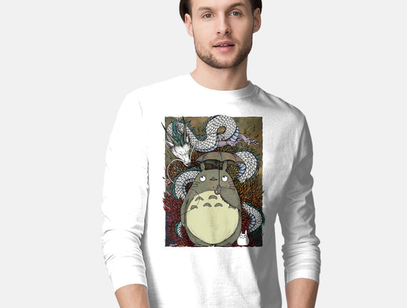 Dragon And God Of Forest