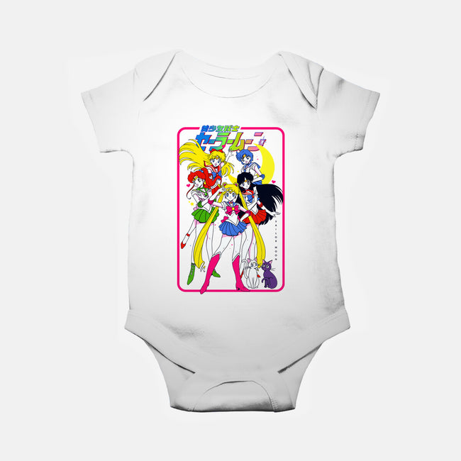 The Moon Girls-baby basic onesie-Bellades