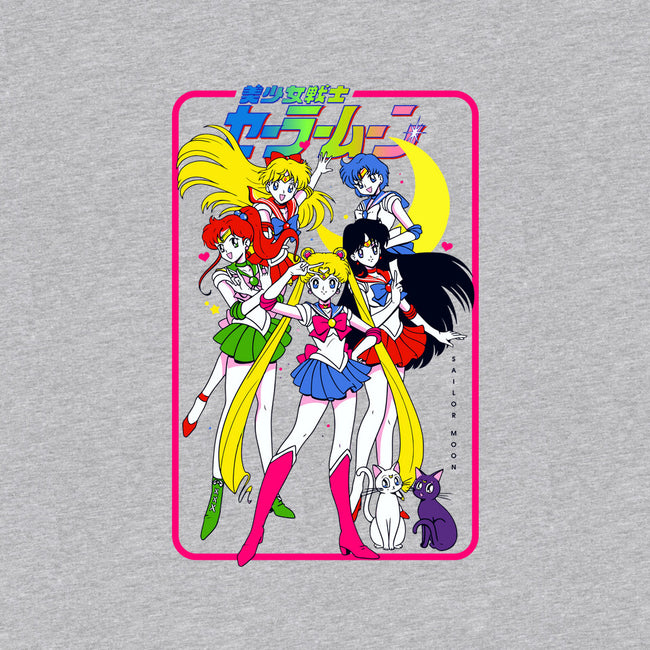 The Moon Girls-womens fitted tee-Bellades