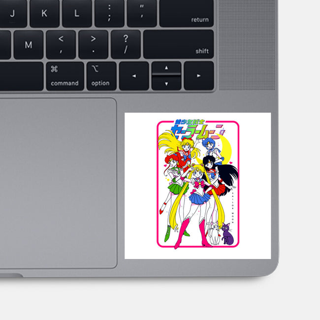 The Moon Girls-none glossy sticker-Bellades