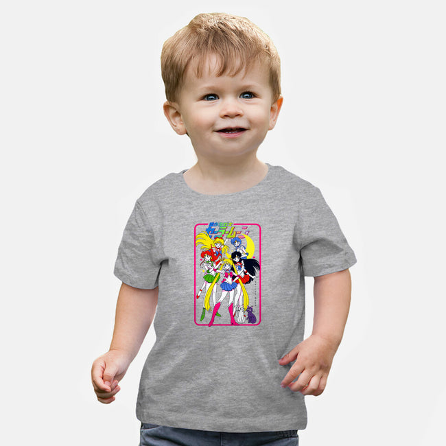 The Moon Girls-baby basic tee-Bellades