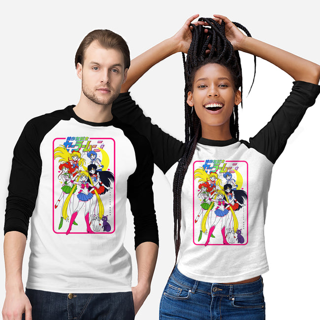 The Moon Girls-unisex baseball tee-Bellades