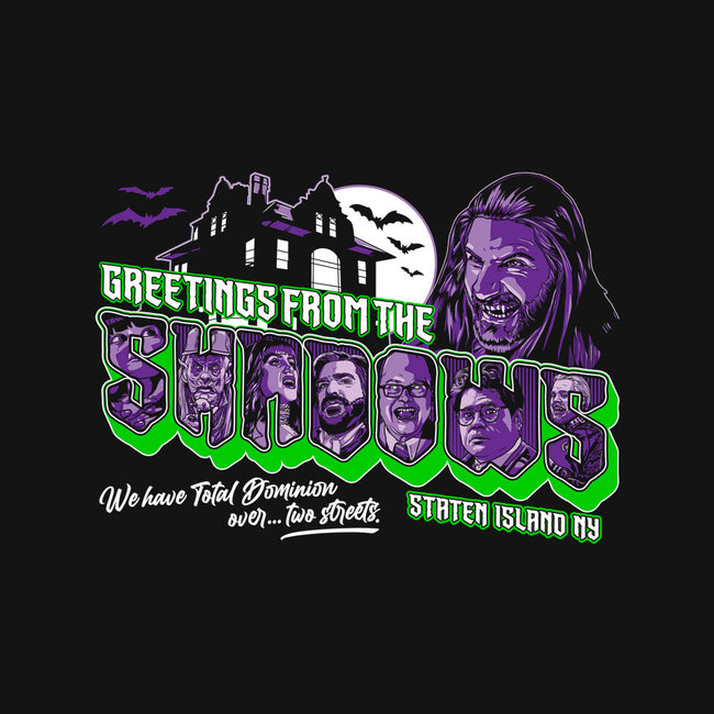 Greetings From The Shadows-mens basic tee-goodidearyan