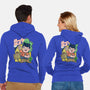Welcome To Jupiter's Claim-unisex zip-up sweatshirt-palmstreet