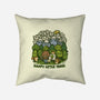 Happy Little Trees-none removable cover w insert throw pillow-kg07