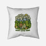 Happy Little Trees-none removable cover w insert throw pillow-kg07