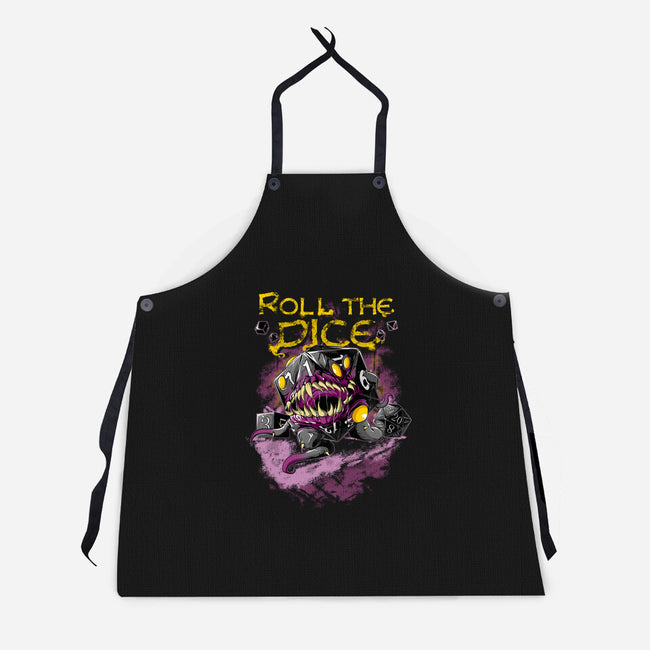 Rolling The Dice-unisex kitchen apron-Guilherme magno de oliveira