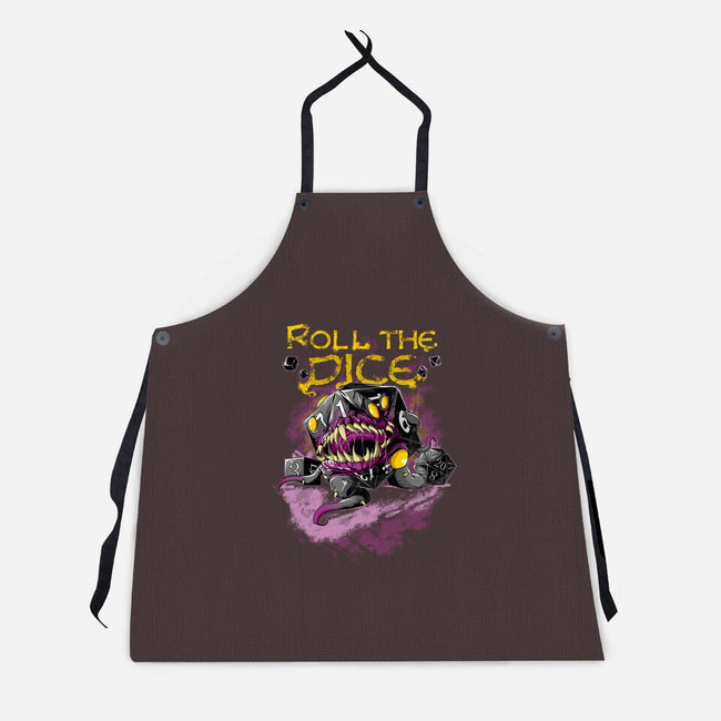 Rolling The Dice-unisex kitchen apron-Guilherme magno de oliveira