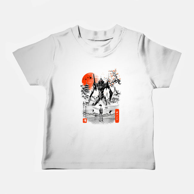 Shinji Ikari Eva 01 Ink-baby basic tee-bellahoang