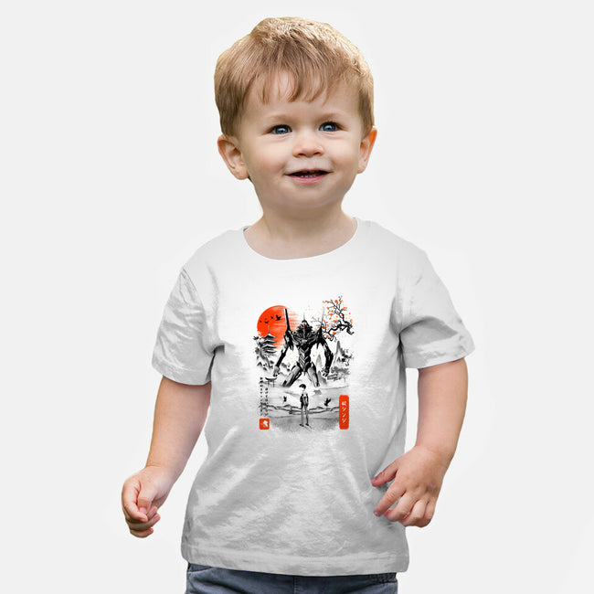 Shinji Ikari Eva 01 Ink-baby basic tee-bellahoang