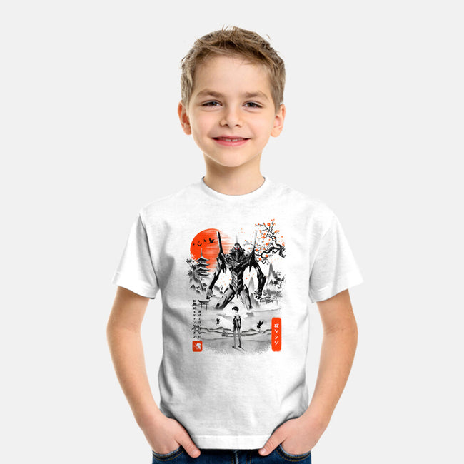 Shinji Ikari Eva 01 Ink-youth basic tee-bellahoang