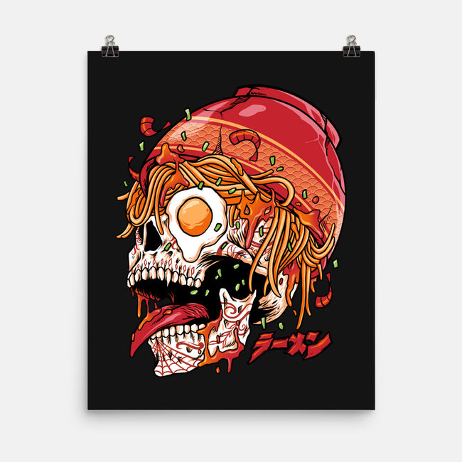 Spicy Skull-none matte poster-spoilerinc