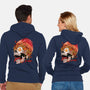 Spicy Skull-unisex zip-up sweatshirt-spoilerinc