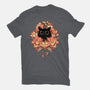 Feline Spy-unisex basic tee-Snouleaf
