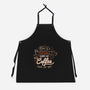Multiple Cups Of Coffee-unisex kitchen apron-eduely