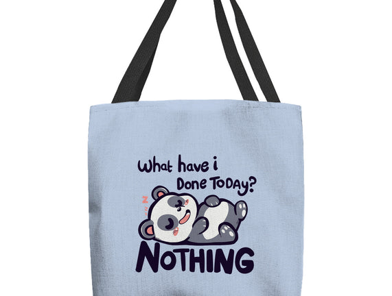 Done Nothing Today