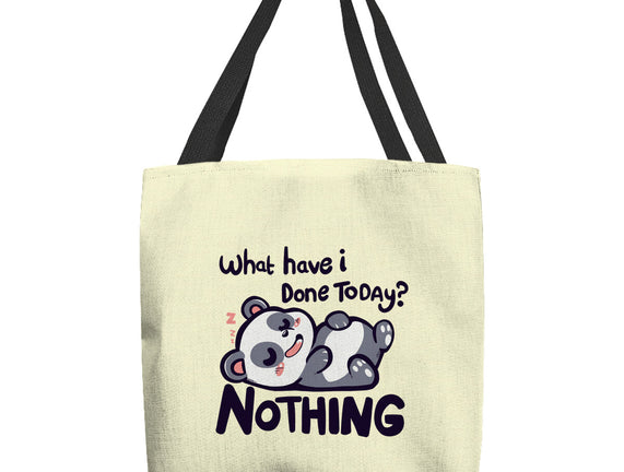 Done Nothing Today