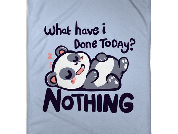 Done Nothing Today