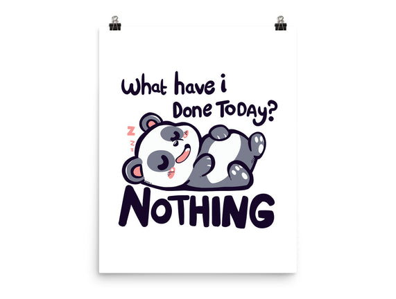 Done Nothing Today