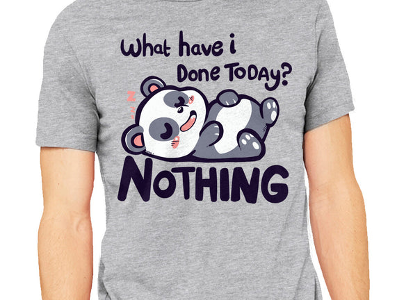 Done Nothing Today