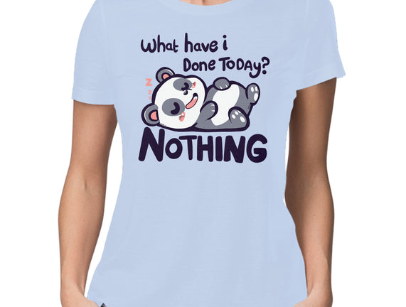 Done Nothing Today